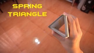 V CARDIST Cardistry tutorial  How to do Spring TriangleLiquid Paper Break [upl. by Aiveneg692]