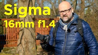 Sigma 16mm F14 Review [upl. by Elgar]