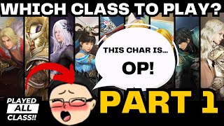 BDO 2023 Tier list and All Classes Summary  Part1 [upl. by Fischer129]