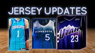 More NBA Jersey Updates amp Leaks Lakers amp More [upl. by Pickford]