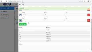 Free IFTA calculator amp state by state mileage calculator [upl. by Lakin]