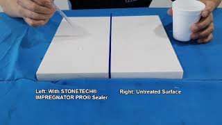 LATICRETE®  STONETECH® IMPREGNATOR PRO® SEALER APPLICATION [upl. by Seigler]