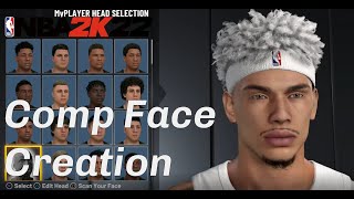 THE BEST COMP FACE CREATION IN NBA 2K22 CURRENT GEN [upl. by Suiluj]