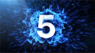 Shocking style shock wave 5 seconds countdown video  CountdownVideo [upl. by Atiuqin]