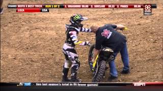 2012 XGames 18 motocross best tricks [upl. by Perzan]