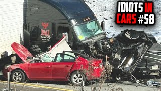 Idiots in Cars amp Hard Car Crashes 2023  Compilation 58 [upl. by Denice]