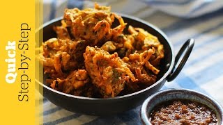 How To Make Vegetable Pakora  Easy Indian Starter Recipe  Quick StepByStep Version [upl. by Endres]