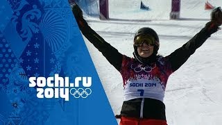 Ladies Parallel Giant Slalom  Kummer Wins Gold  Sochi 2014 Winter Olympics [upl. by Jeannine225]