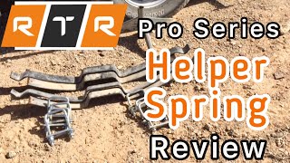 Hellwig Pro Series Helper Springs On Vs Off Comparison Ford F150 [upl. by Nalniuq]