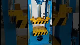 Moulding Objects with a 65 Ton Hydraulic Press from HYDROTRONICS INDUSTRIES [upl. by Vanny]