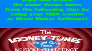 The Looney Tunes Intro amp Outro Themes Music Challenge [upl. by Garvey]