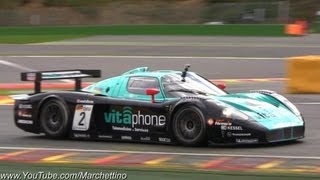 Maserati MC12 Corsa EPIC Sound and Accelerations [upl. by Ohs]