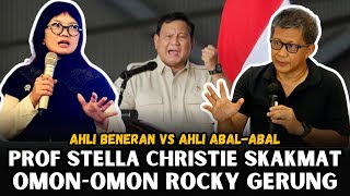 PROF STELLA CHRISTIE BUNGKAM ROCKY GERUNG YANG OMONOMON SOAL IQ [upl. by Auric579]