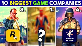 10 BIGGEST Video Game Companies In The World [upl. by Monique]