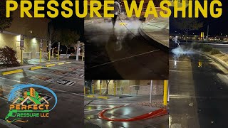 Pressure Washing 💦 Mc Donald’s 🍔🍟 and Terribles Gas Station ⛽️ Las Vegas NV Perfect Pressure LLC [upl. by Ji]