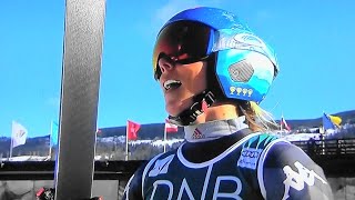 Mikaela Shiffrin  Overall World Cup Champion  Downhill  Kvitfjell [upl. by Veriee166]