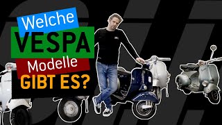 Welche VESPA Modelle gibt es 🛵🤔 Wideframe Largeframe Smallframe Modern Vespa Lambretta [upl. by Sally790]