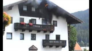 Freiwillige Feuerwehr Götzens  Einsatzvideo 14072009 [upl. by Ahsinra]