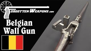 Belgian 75 Caliber Percussion Wall Gun [upl. by Annocahs]