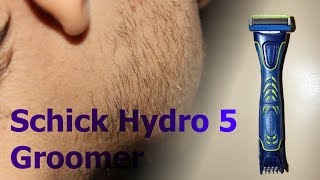 Schick Hydro 5 Groomer обзор станка с триммером [upl. by Enaled361]