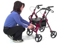 Duet  Rollator Transport Wheelchair Combo [upl. by Celina721]