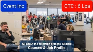 Cvent Inc Hiring  6 LPA  Selection process  All Courses eligible  Hiring Fresher [upl. by Winfrid860]