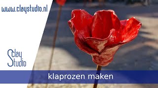 klaprozen maken [upl. by Hars]