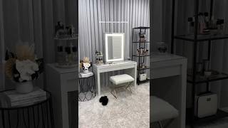 Vanity transformation  Vanity Set Up  Vanity Accessories Makeup Storage  Beauty Room vanityroom [upl. by Sansen]