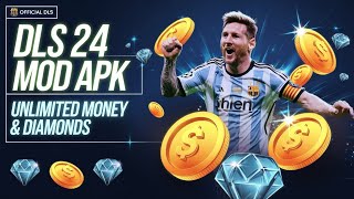 DLS 24 MOD APK UNLIMITED MONEY AND DIAMONDS  REAL OR FAKE  Dls 24 Hack [upl. by Narda253]