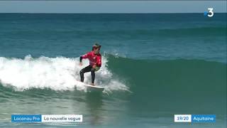 Surf  début du Lacanau Pro 2018 en Gironde [upl. by Sall522]