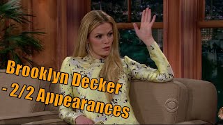 Brooklyn Decker  Plays Along With Craigs Innuendos  22 Appearances HD Read Description [upl. by Keily429]