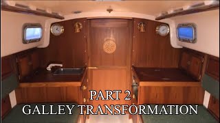 Contessa 26 Refit ep10  Galley Rebuild Part 2 [upl. by Malcom]