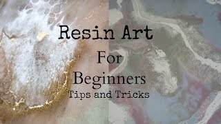 Top tips and tricks to create resin art for beginners [upl. by Noraa]