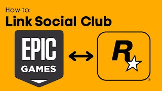 How To Link Epic Games Account With Rockstar Social Club  Full Guide [upl. by Enidanreb]