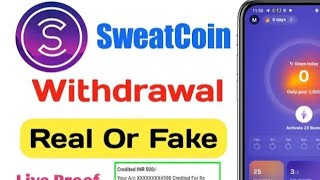 Sweatcoin withdraw money  Sweatcoin se paise kaise nikale  swe hai ghar [upl. by Viquelia]