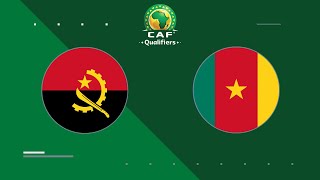 🔴ANGOLA x CAMARÕES AO VIVO  ELIMINATÓRIAS DA COPA DO MUNDO  ÁFRICA  ACOMPANHAMENTO⚽️ [upl. by Ailekahs]