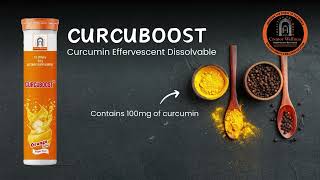 Curcuboost  Curcumin Effervescent Dissolvable Fizzy Tablets  Creator Wellness [upl. by Leamiba]