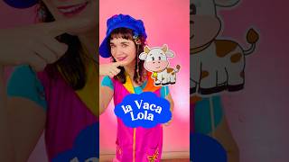 🌸🌼la Vaca lola tiene cabeza y tiene cola 🐮🐄🎶🌟🎈🌈 trenzarinatrabalenguas cancionesinfantiles [upl. by Dyolf]