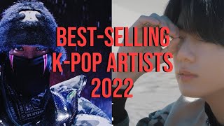 TOP 100 BestSelling Kpop Artists 2022 Circle Chart [upl. by Day]