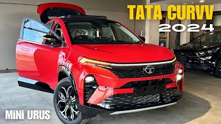 New Tata Curvv 2024 🔥 First Look  Diesel Top Model  Most Detailed Review  Best Coupe SUV in India [upl. by Isborne]