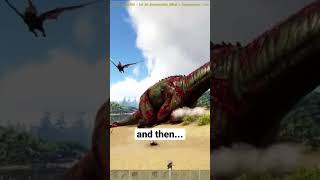 Losing your first Parasaur in ARK [upl. by Tarrel]