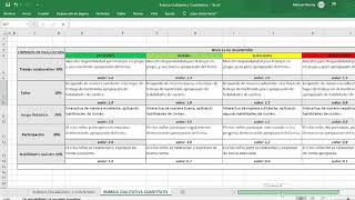 Presentación Rubrica Evaluativa [upl. by Theona]