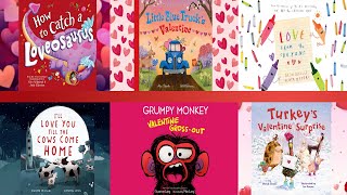 ❤️ 20 min  Valentines Day Read Alouds with Moving Pictures  Six Stories for the Classroom or Home [upl. by Kilbride]