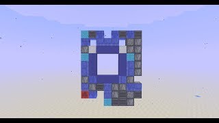 Minecraft 3x3 Underwater Piston Door 80 Blocks [upl. by Shepley340]