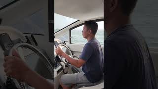 Capt Pardi daily Vlog mengemudi Speedboat sailor boat marine fastboat kapal makassar [upl. by Luckett]