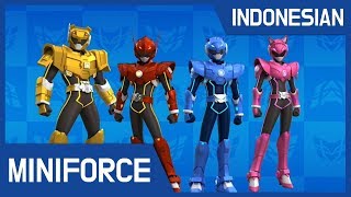 Indonesian dub MiniForce S2 Ending song [upl. by Zilef]