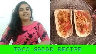 TACO SALAD RECIPE  QUICK RECIPE [upl. by Nylak452]