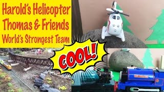 Harolds Helicopter Adventure  Thomas and Friends Worlds Strongest Team [upl. by Imray]