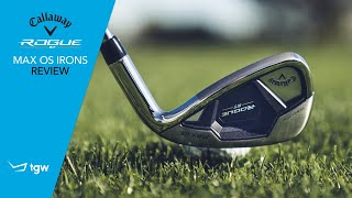 Callaway Rogue ST MAX OS Irons Review by TGW [upl. by Nomelihp]