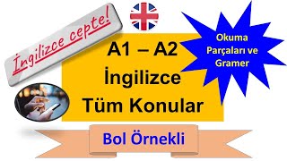 Aylarca Kurs Yerine Yeni Başlayanlar İçin İngilizce Okuma Parçaları ve Gramer Dersleri [upl. by Micco963]